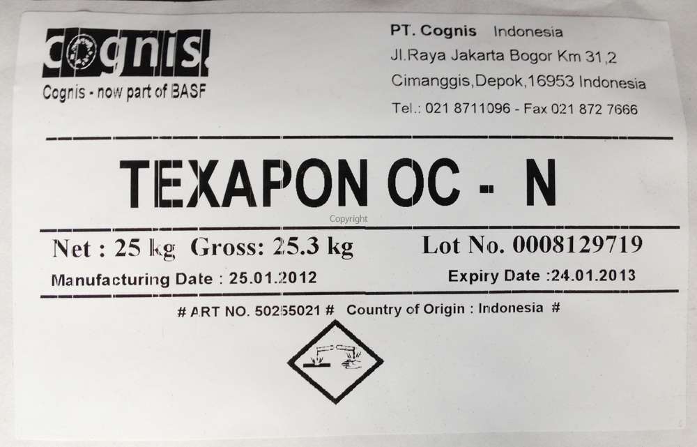 Texapon OCN (ฟองเส้น)