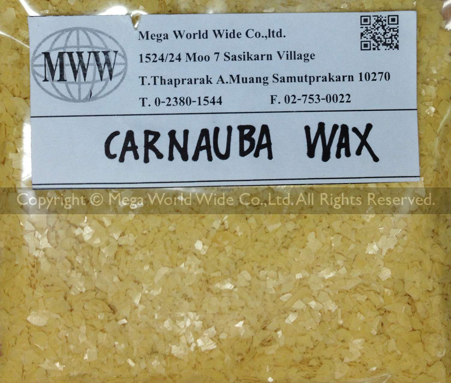 Prime Yellow Carnauba Wax
