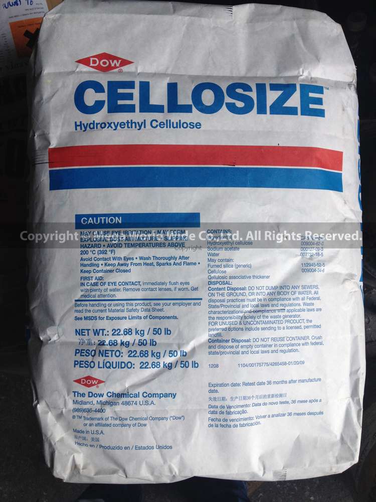 Cellosize QP 100 (Hydroxyethyl Cellulose)